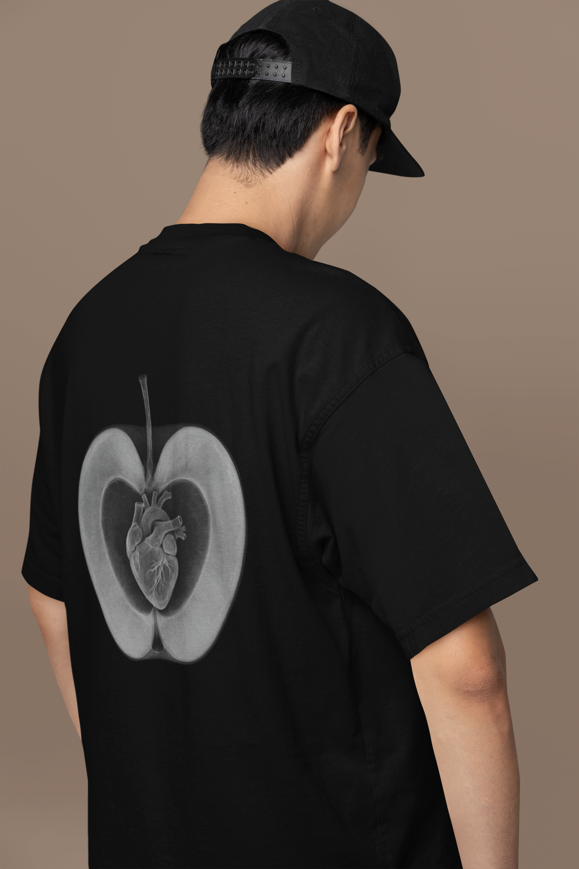 "Core of Care" Oversized Doctor Tee – Black- Premium Code Blue