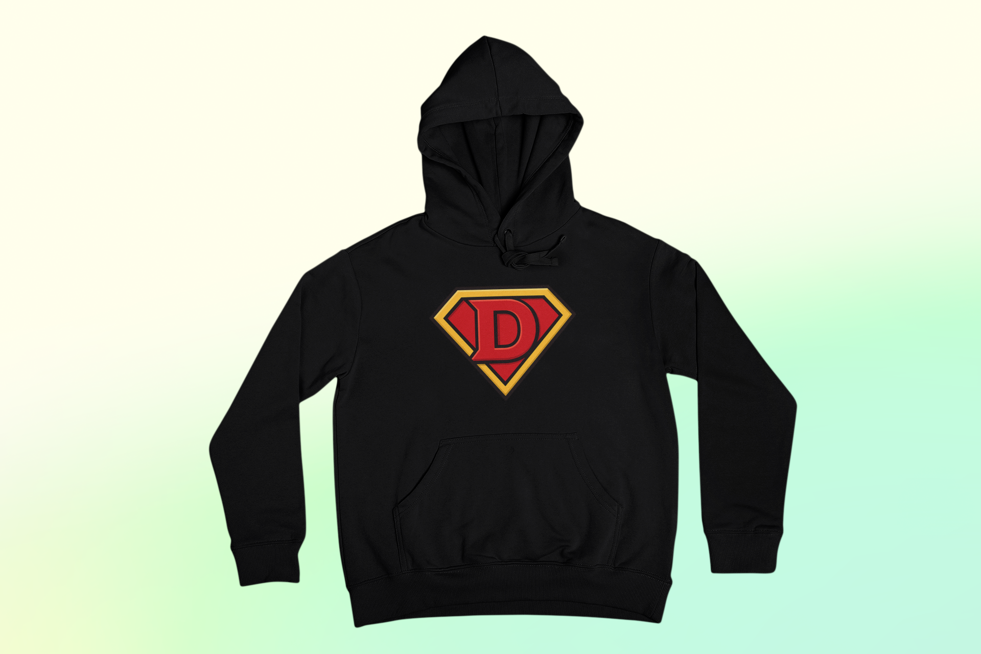Super Doc Hoodie – D Logo Pullover for Doctors | Hero Style Sweatshirt